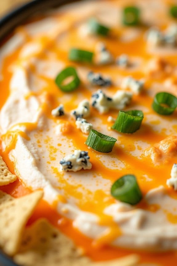 spicy creamy chicken dip
