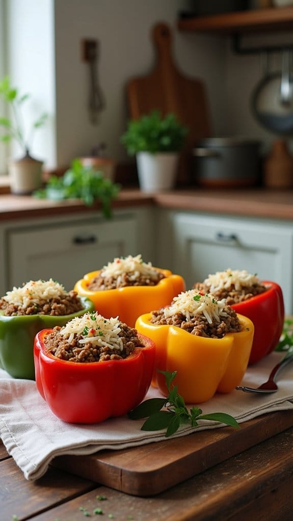 stuffed peppers with beef