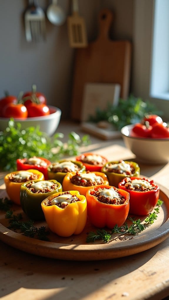 stuffed peppers with beef