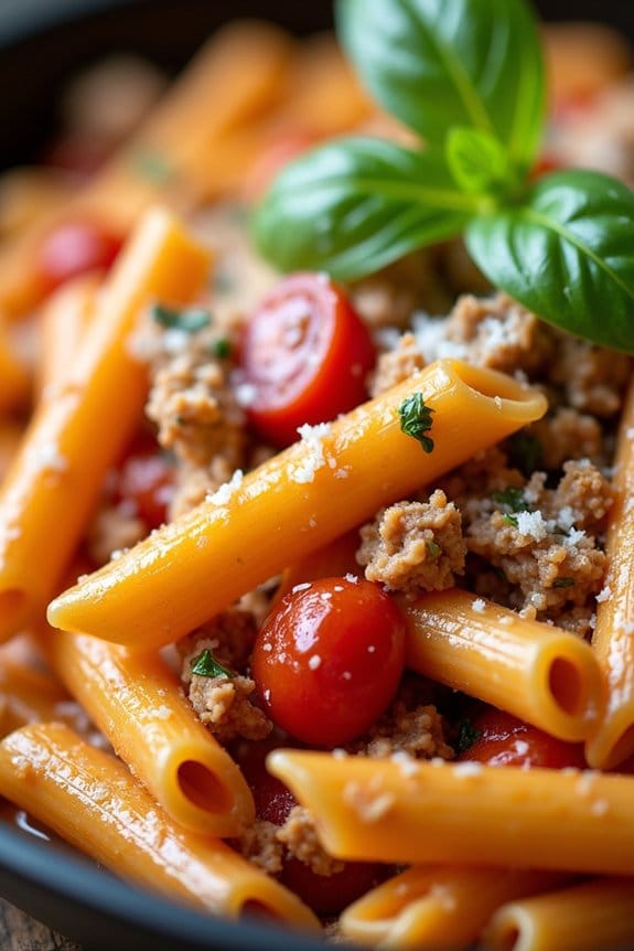 sun dried tomato chicken penne