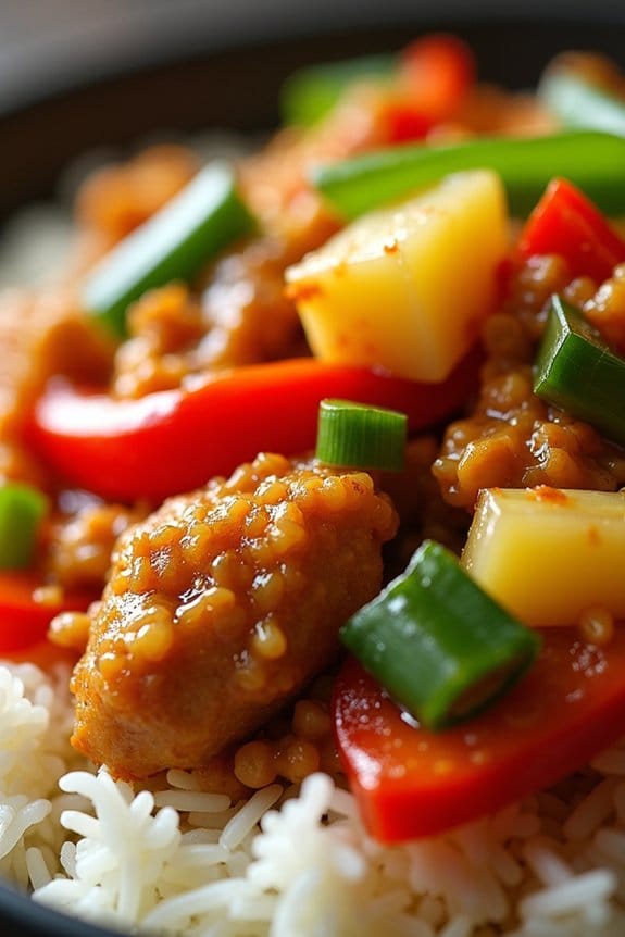 sweet and sour stir fry