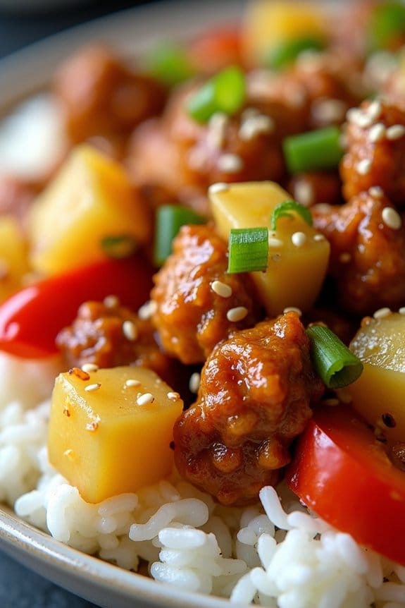 sweet and tangy chicken