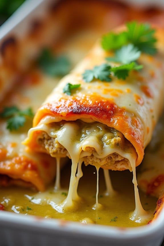 tangy chicken enchiladas recipe