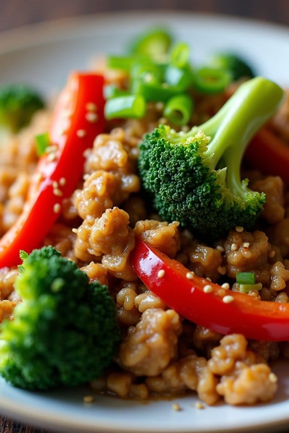 teriyaki chicken vegetable stir fry