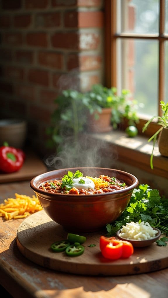 tex mex beef chili delight