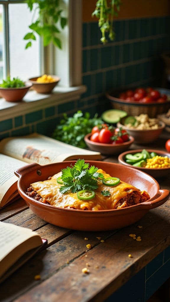 tex mex beef enchiladas delight