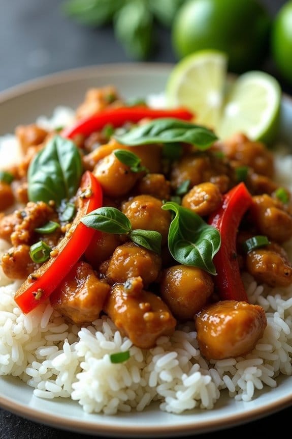 thai basil chicken recipe
