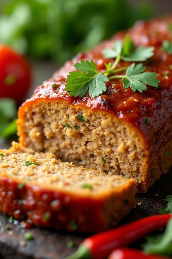 thai curry chicken meatloaf