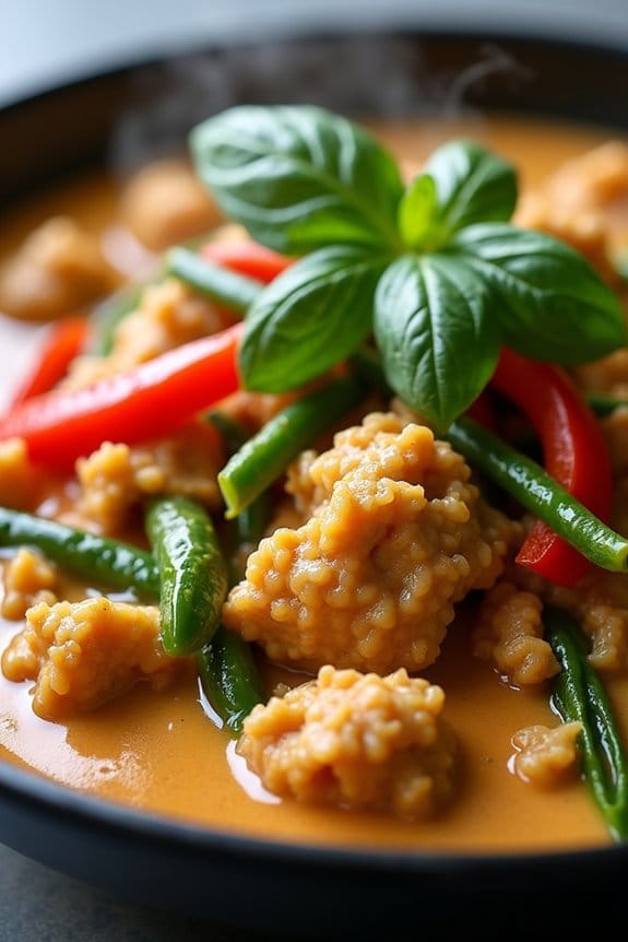 thai ground chicken curry