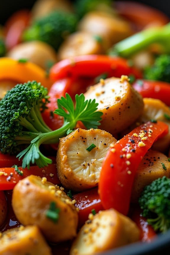 zesty chicken stir fry