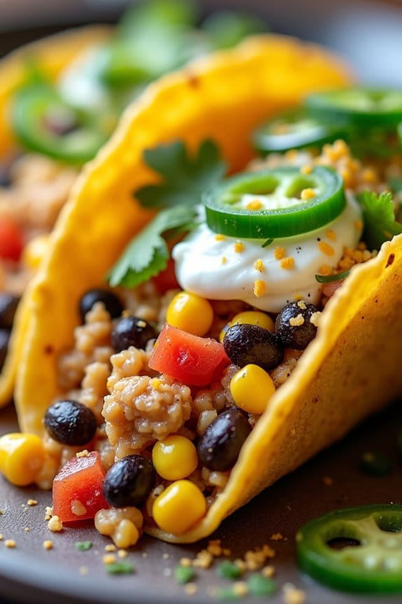 zesty chicken taco filling