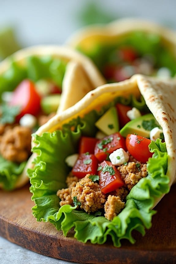 zesty cilantro lime chicken wraps