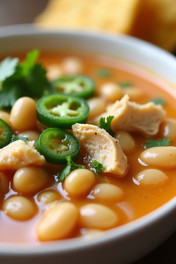 zesty white chicken chili