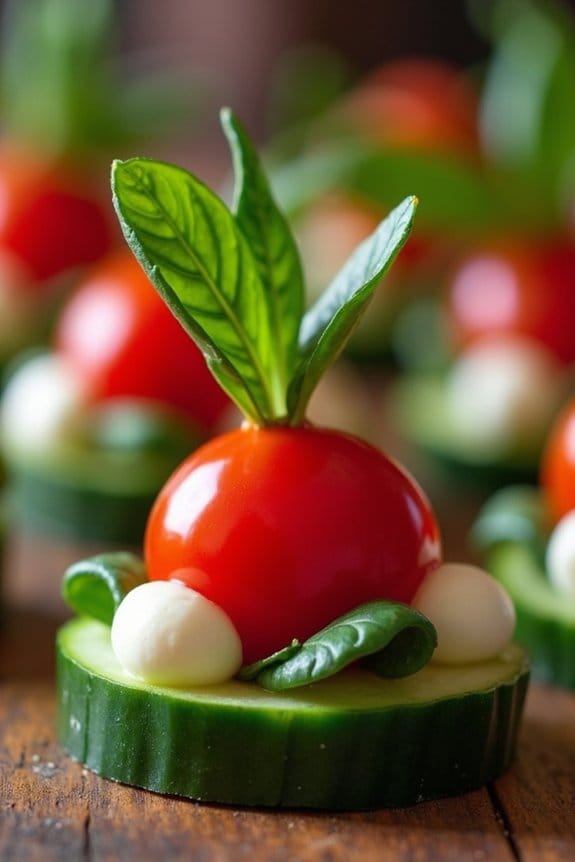 adorable elf hat snacks