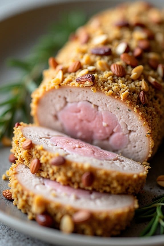 almond crusted pork tenderloin recipe