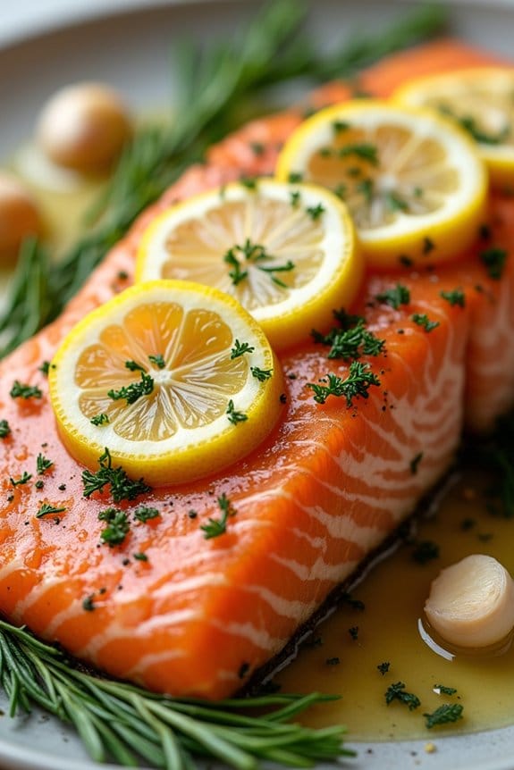 baked salmon with dill