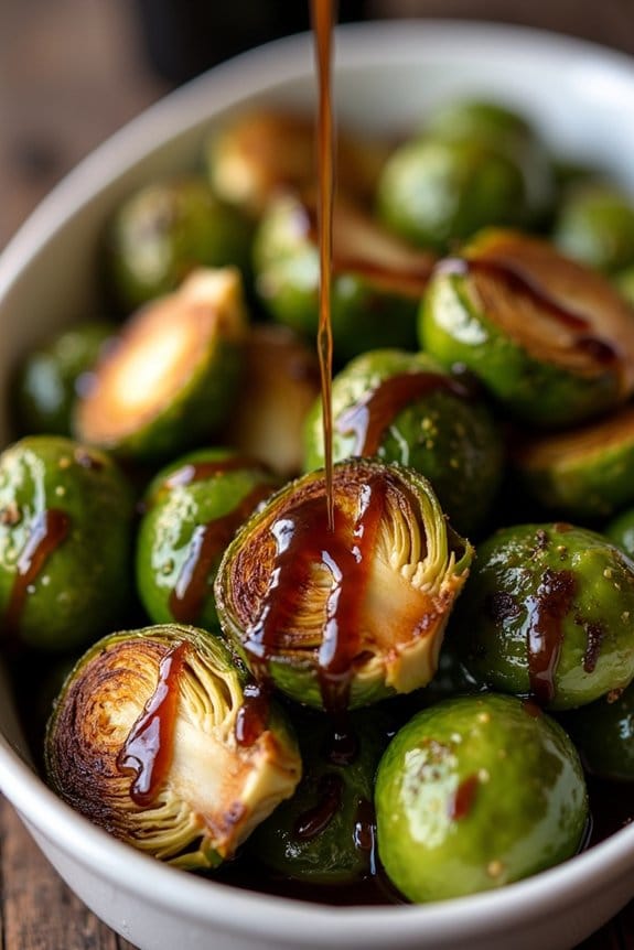 balsamic glazed brussels sprouts recipe