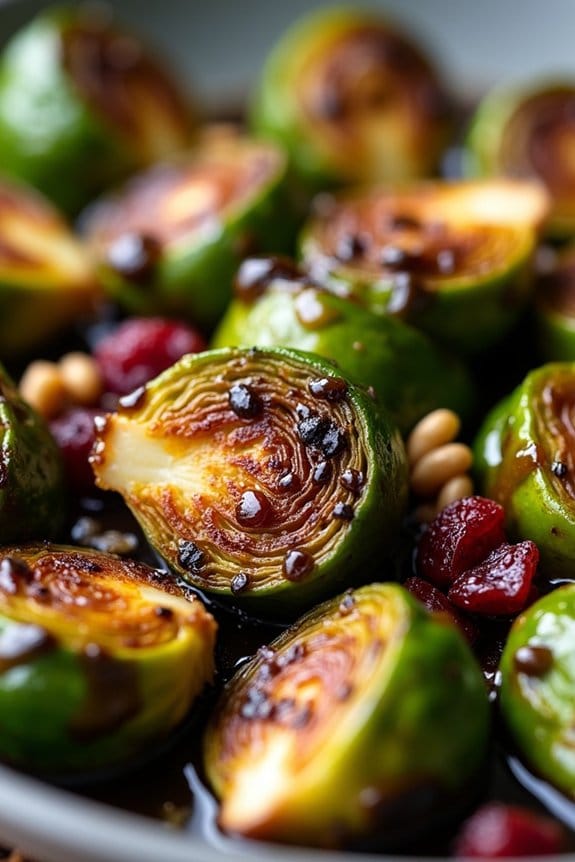 balsamic glazed brussels sprouts recipe