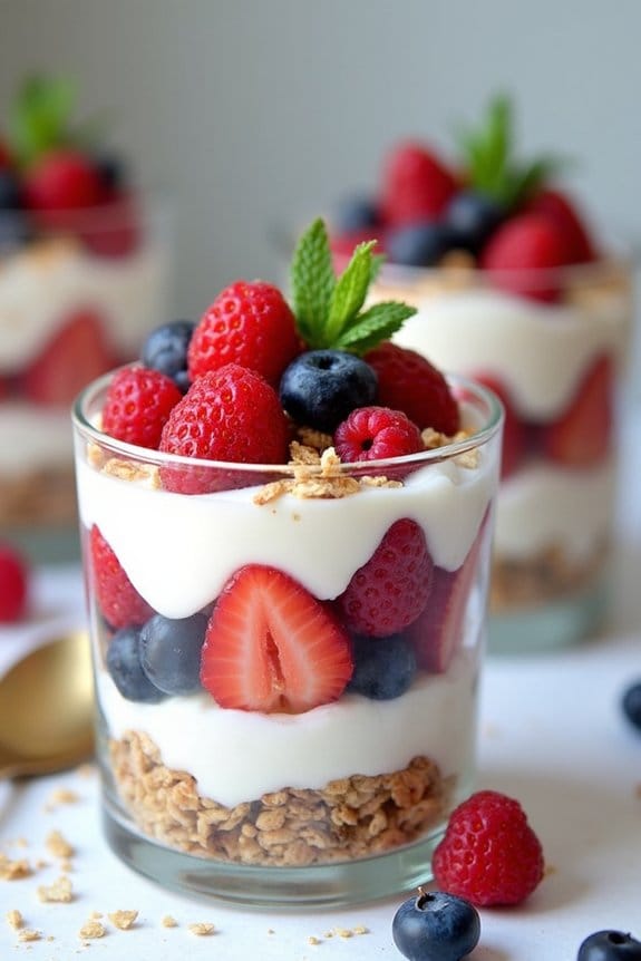 berry lime coconut trifle delight