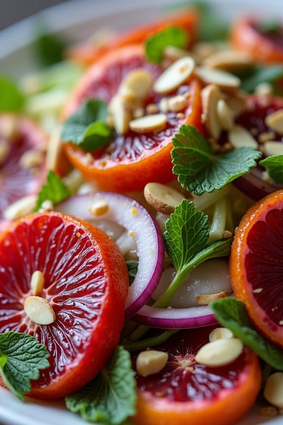 blood orange fennel salad delight