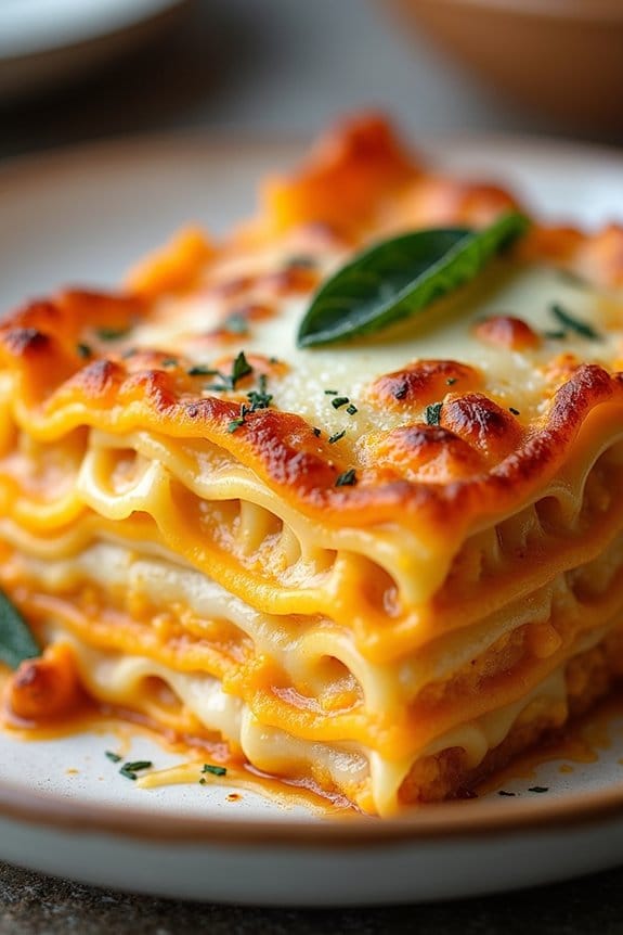 butternut squash lasagna recipe