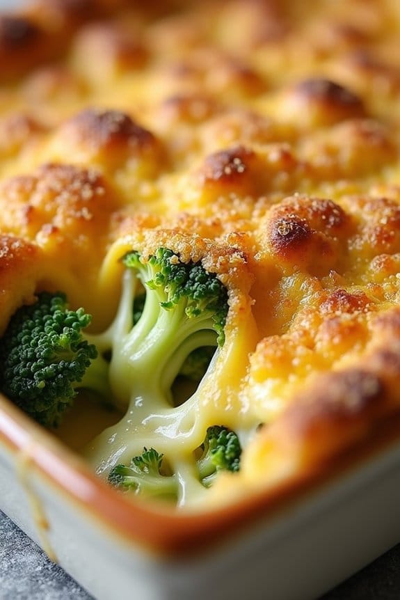 cheesy broccoli casserole recipe