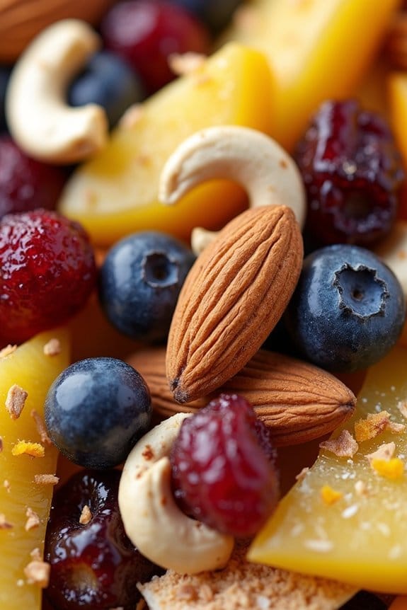 citrus berry snack mix