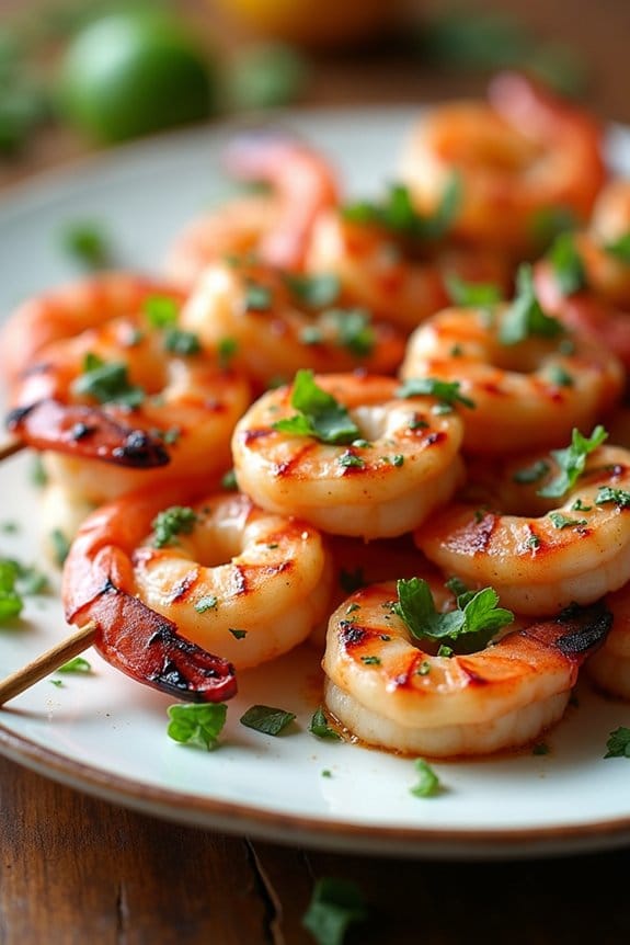 citrus herb grilled shrimp
