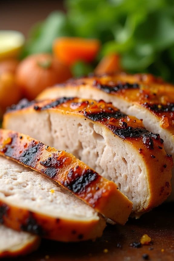 citrus marinated grilled turkey