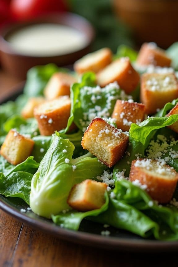 classic creamy caesar salad