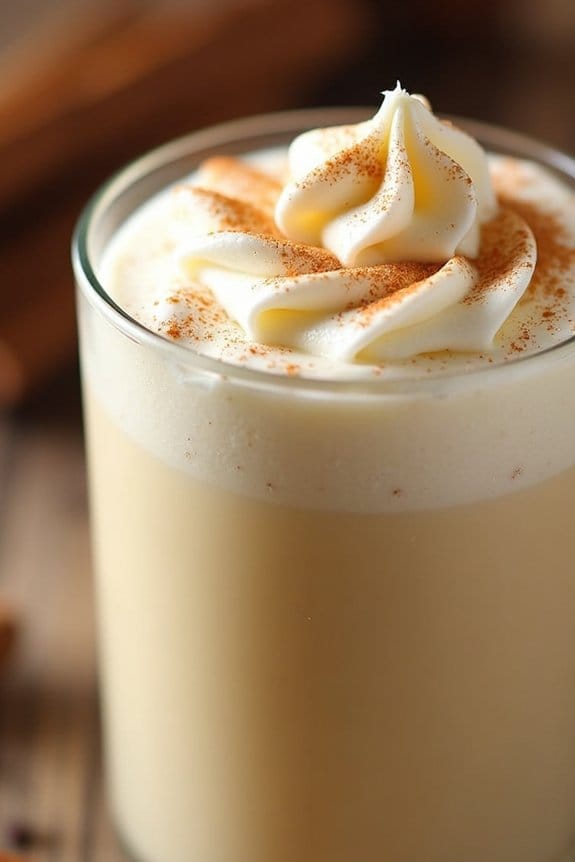 classic festive eggnog punch
