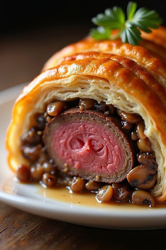 classic gourmet beef wellington