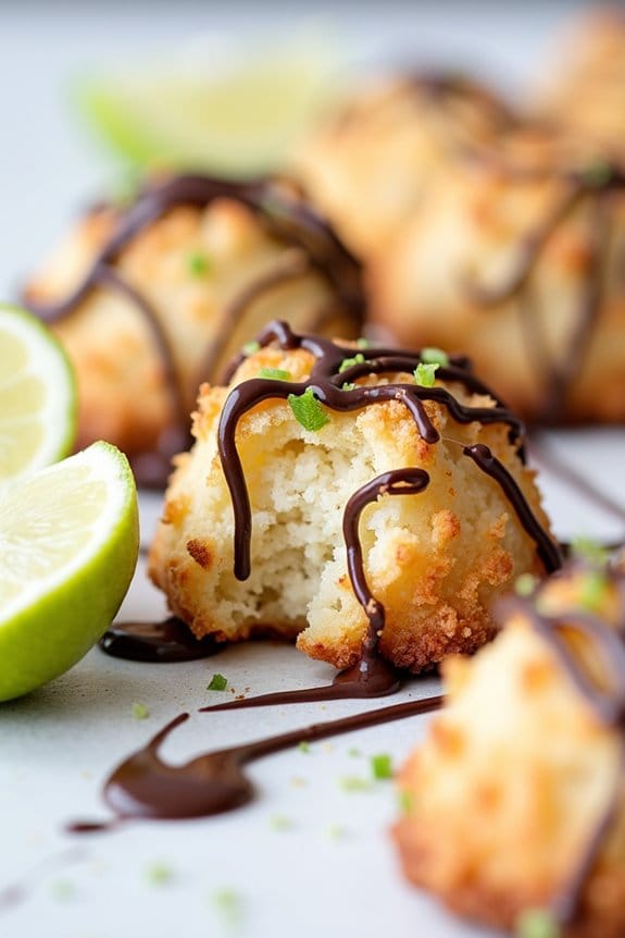 coconut macaroons with almond
