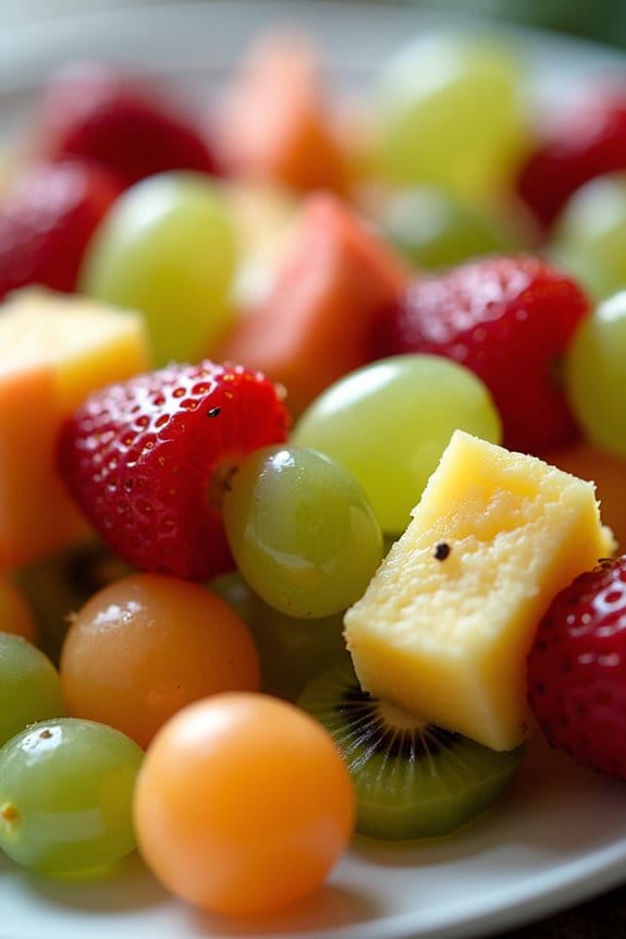 colorful and nutritious treats