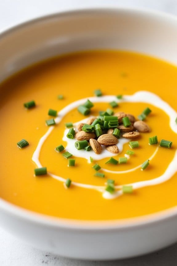 comforting roasted squash soup