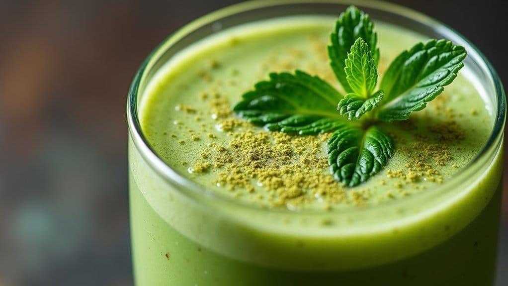 cozy healthy christmas smoothies