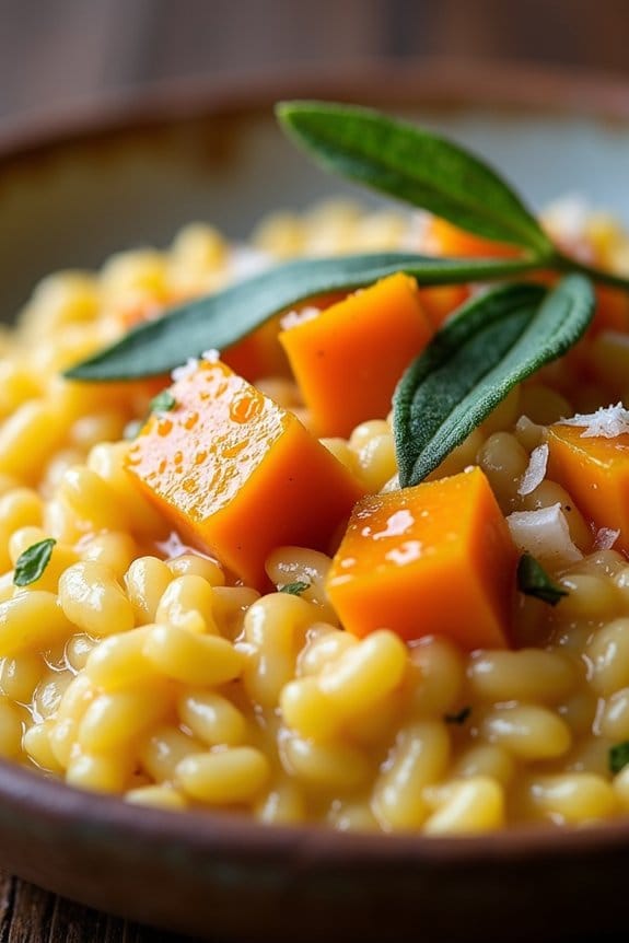 cozy holiday risotto experience