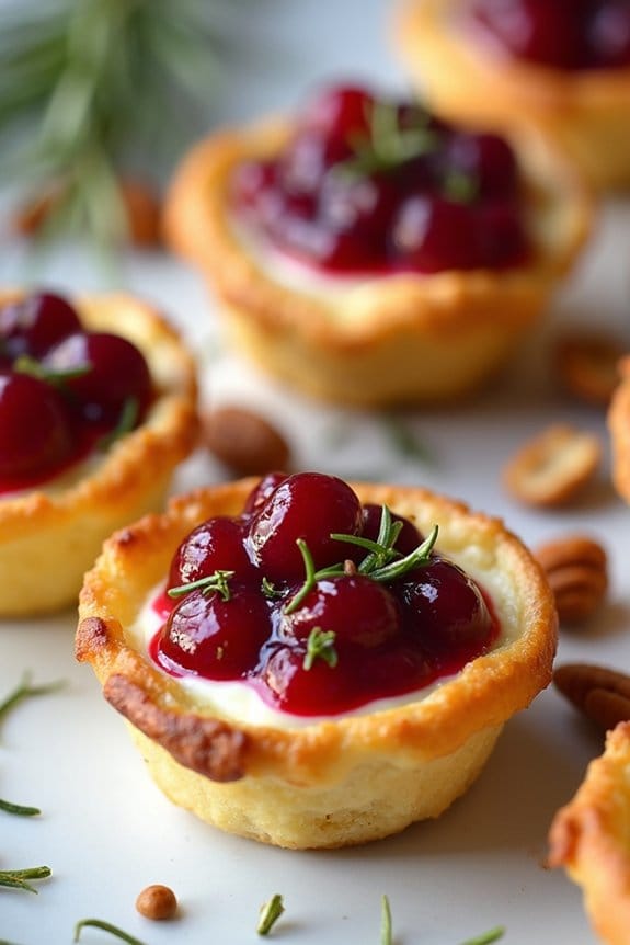 cranberry brie puff pastry