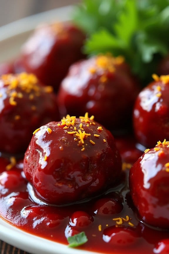 cranberry orange meatballs recipe