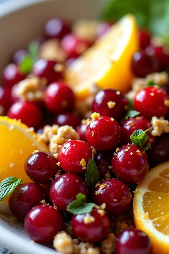 cranberry orange salad delight
