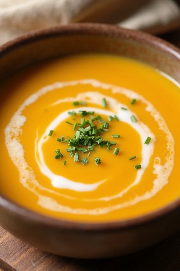 creamy butternut squash soup