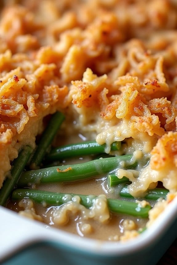 creamy green bean casserole recipe