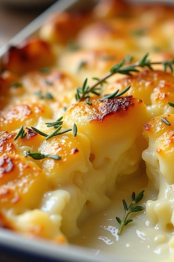 creamy potato gratin recipe
