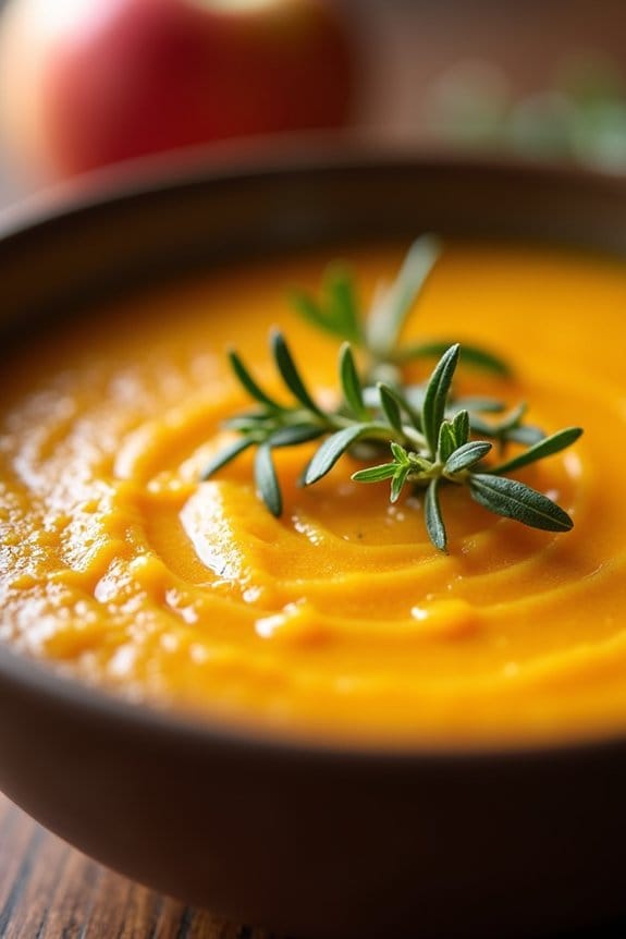 creamy roasted squash soup
