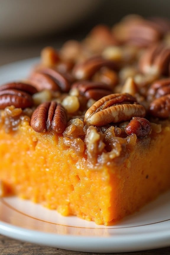 creamy sweet potato casserole