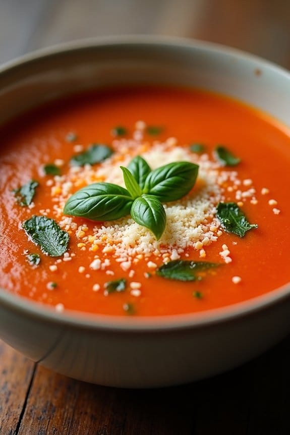 creamy tomato basil comfort