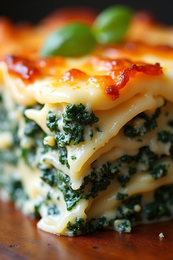 creamy vegetarian lasagna recipe