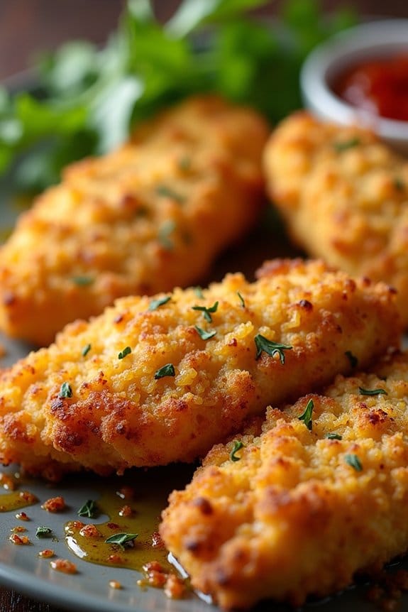 crispy low carb chicken tenders