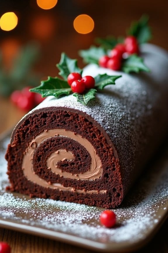 decadent holiday chocolate dessert