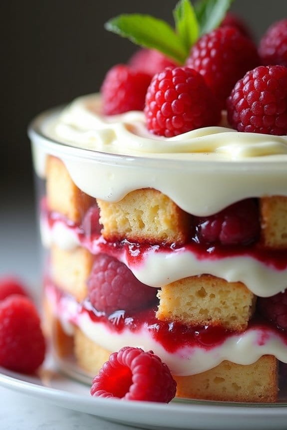 decadent holiday dessert trifle